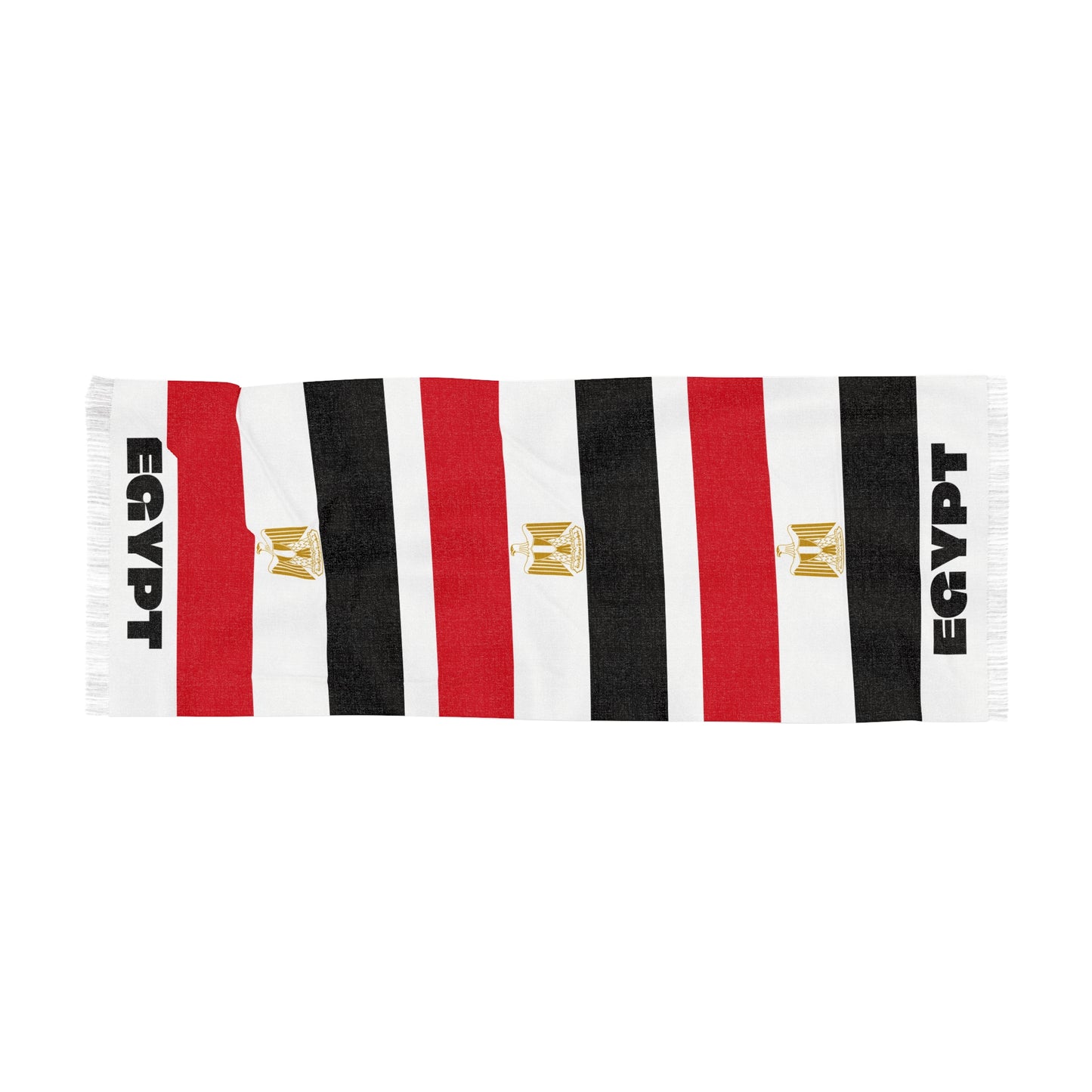 Egypt Soccer Scarf - Egypt Football Supporter Scarf with Flag (2026)