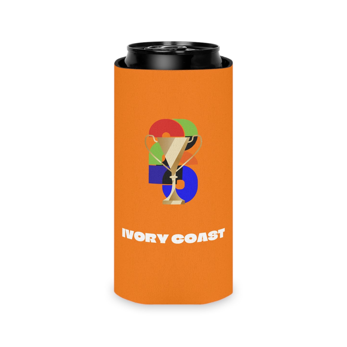 Ivory Coast Soccer Can Cooler - Ivory Coast Football Fan Koozie for Game Day (2026)