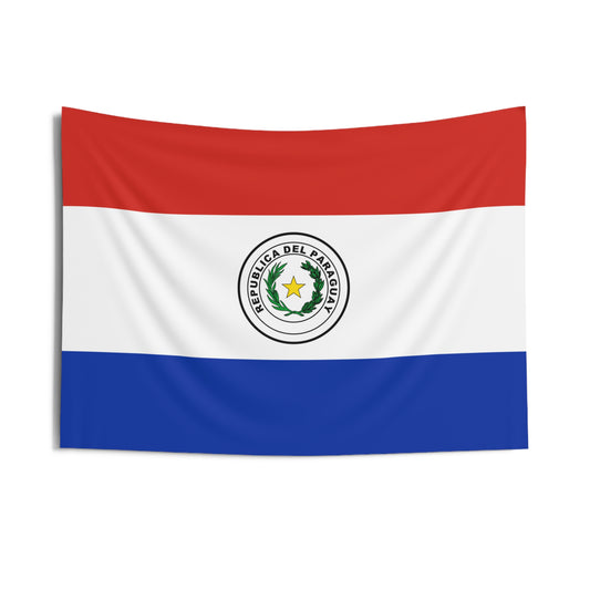 Paraguay Soccer Tapestry - Paraguay Flag Wall Banner for Game Day (2026)