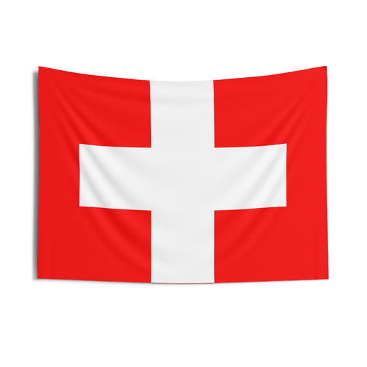 Switzerland Soccer Tapestry - Switzerland Flag Wall Banner for Game Day (2026)