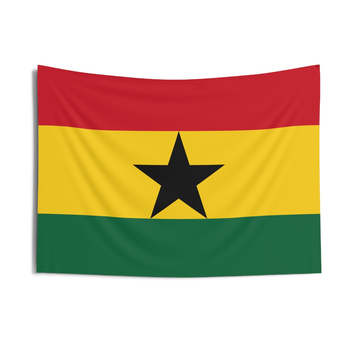 Ghana Soccer Tapestry - Ghana Flag Wall Banner for Game Day (2026)
