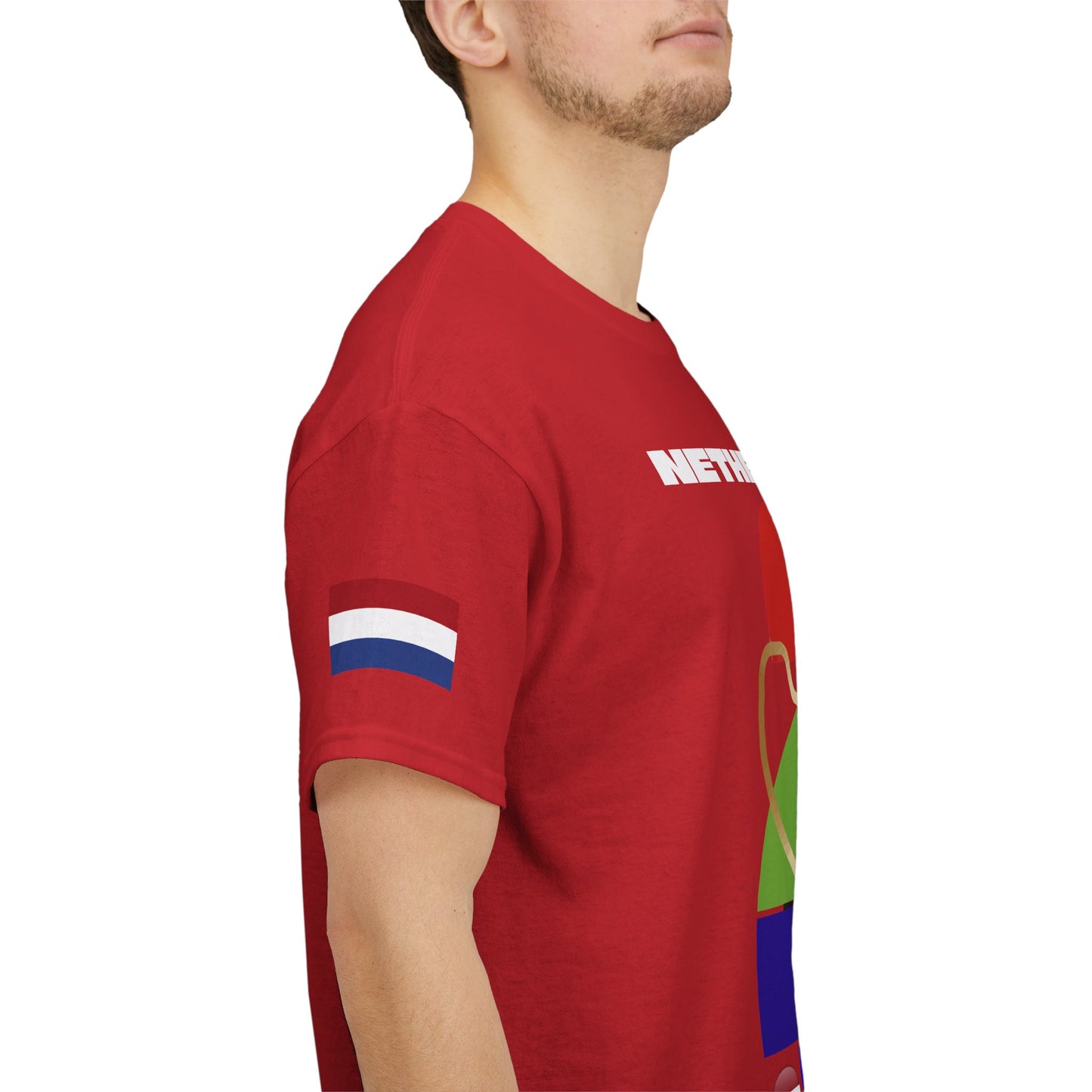Netherlands Football T-Shirt - Unisex Netherlands Soccer Fan Tee with Flag (2026)