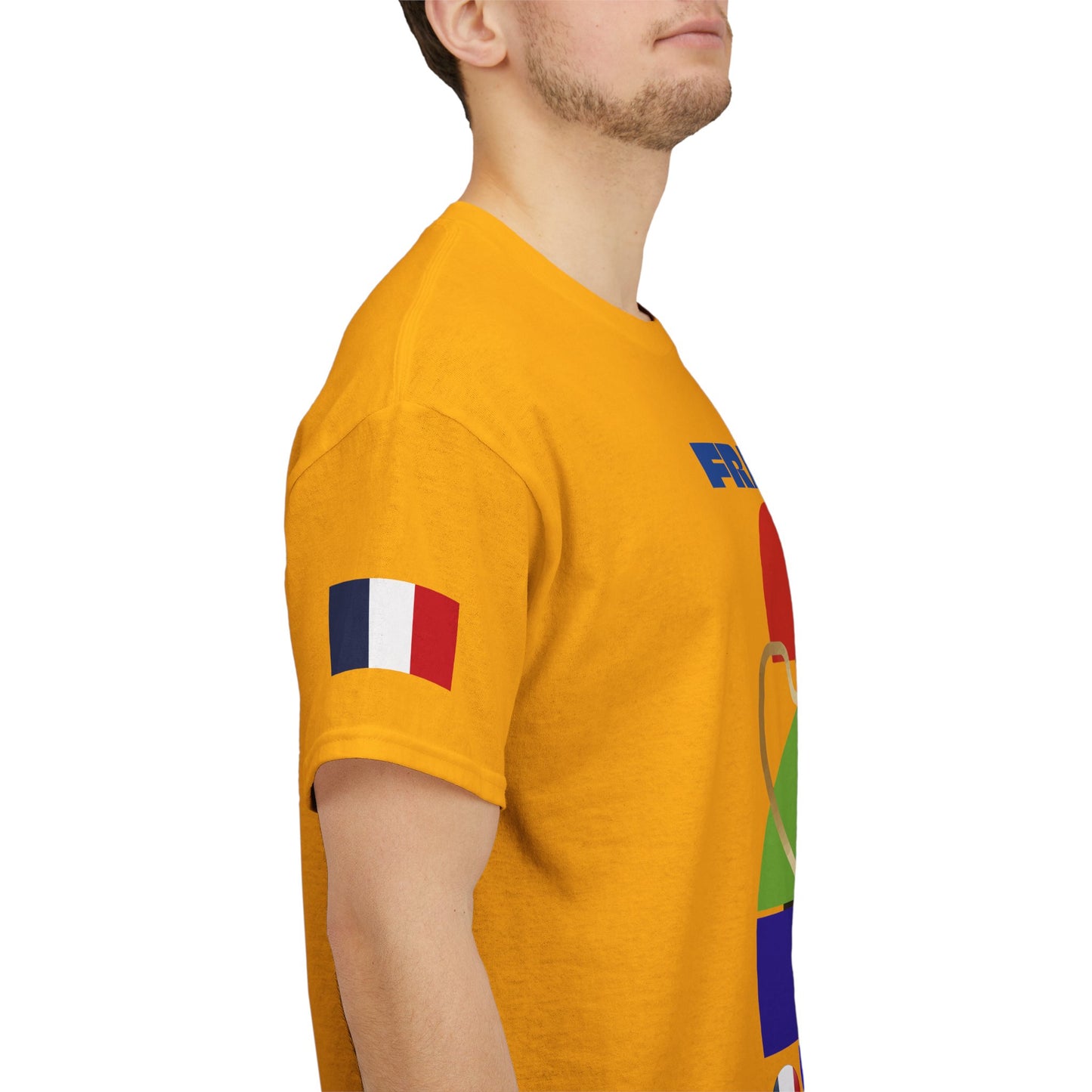 France Football T-Shirt - Unisex France Soccer Fan Tee with Flag (2026)