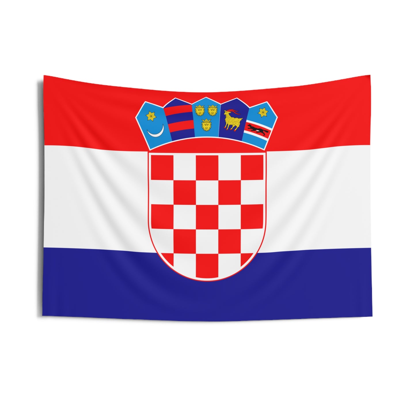 Croatia Soccer Tapestry - Croatia Flag Wall Banner for Game Day (2026)