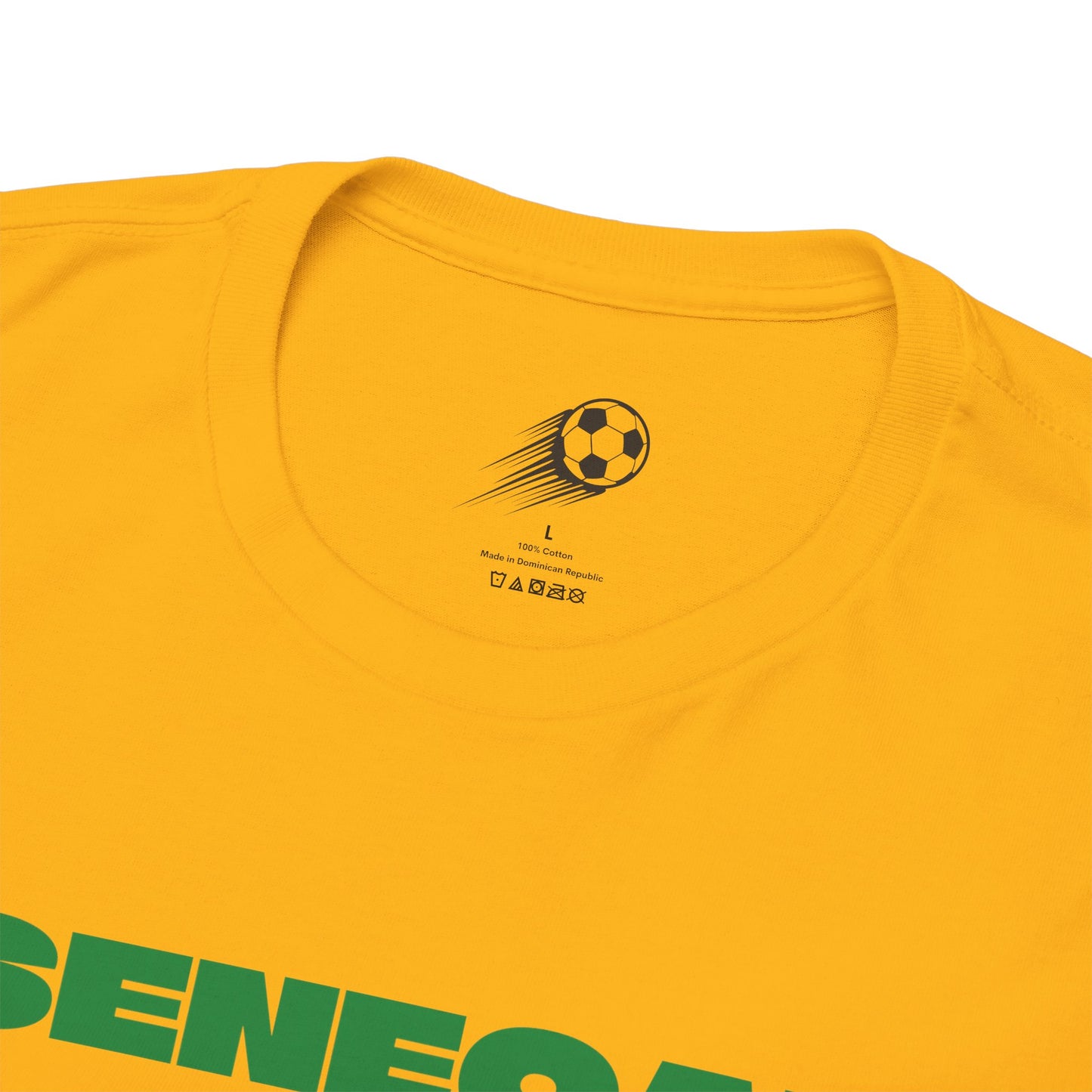 Senegal Football T-Shirt - Unisex Senegal Soccer Fan Tee with Flag (2026)