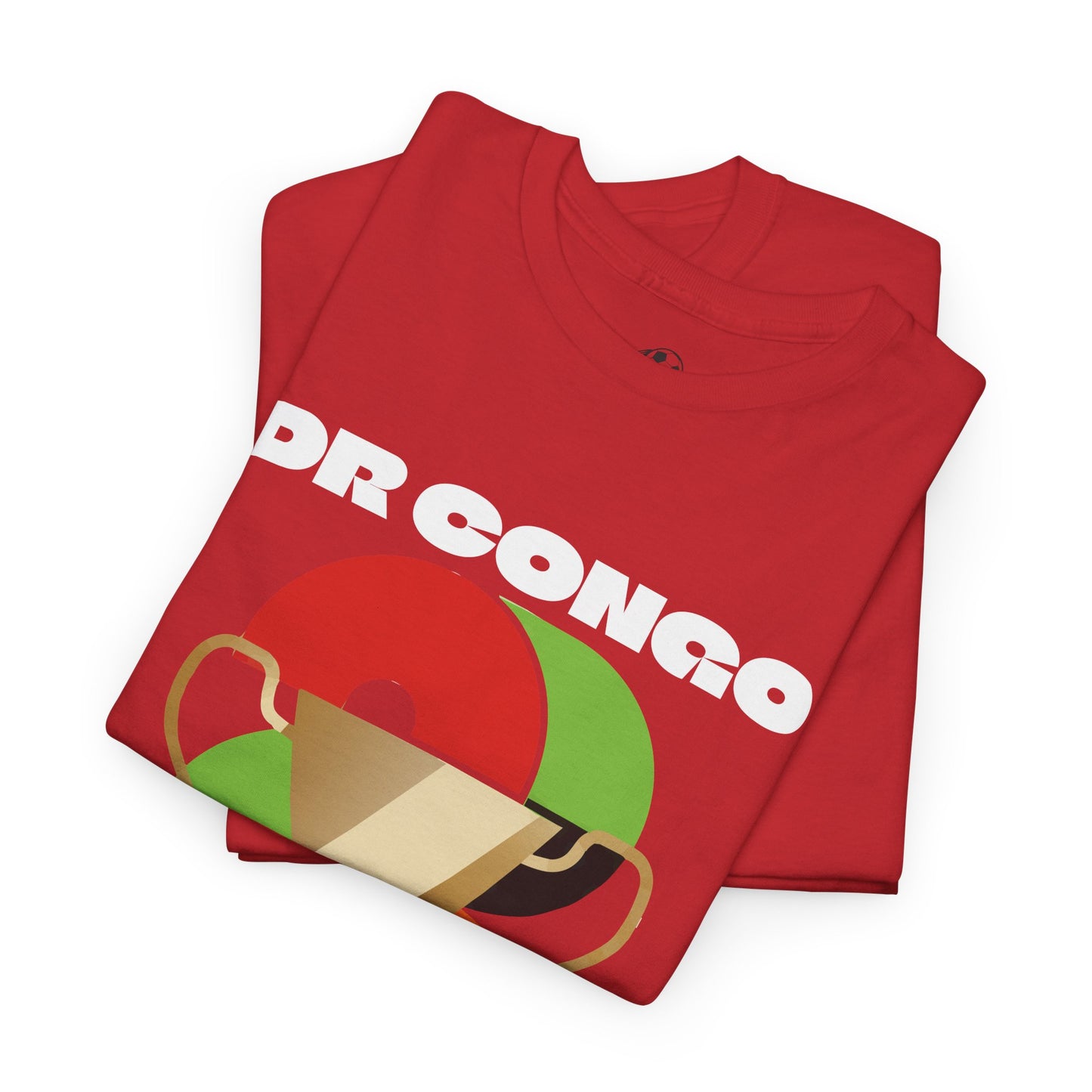 DR Congo Football T-Shirt - Unisex DR Congo Soccer Fan Tee with Flag (2026)