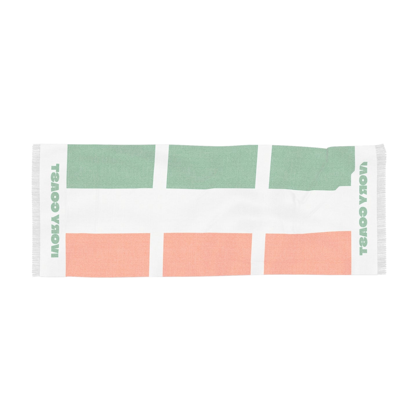 Ivory Coast Soccer Scarf - Ivory Coast Football Supporter Scarf with Flag (2026)
