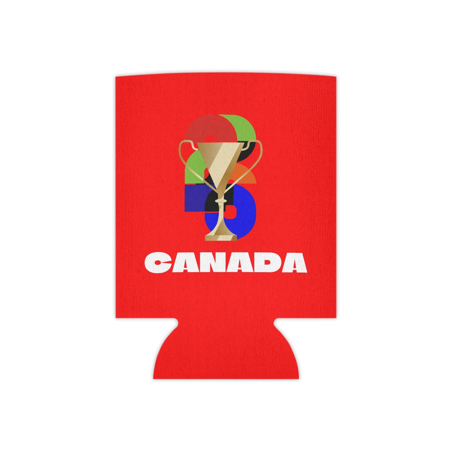 Canada Soccer Can Cooler - Canada Football Fan Koozie for Game Day (2026)