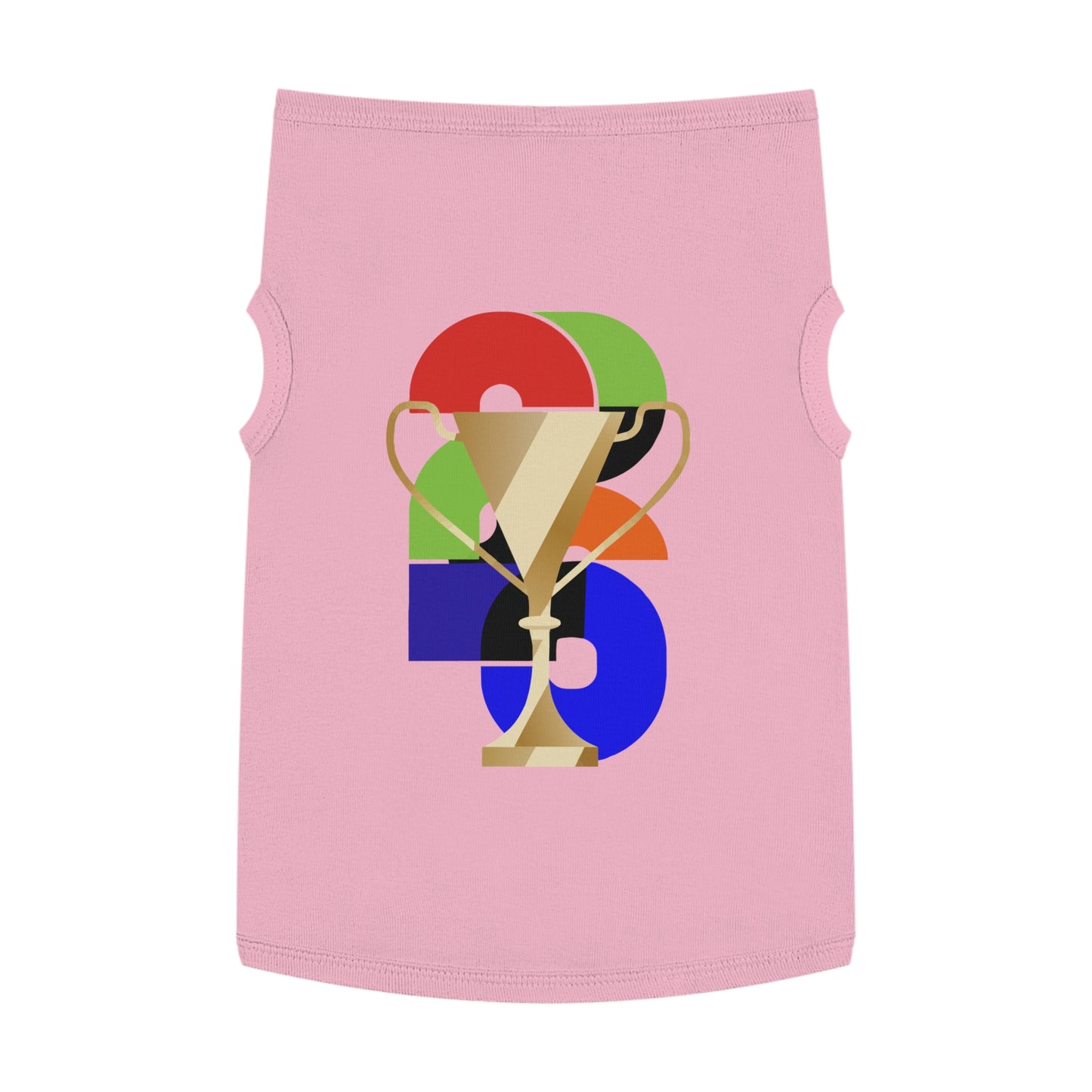 Soccer Dog Tank Top - Football Pet Tee with 2026 Trophy for Game Day & Watch Parties